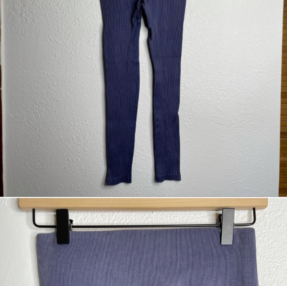 Zella navy ribbed leggings - Picture 5 of 5